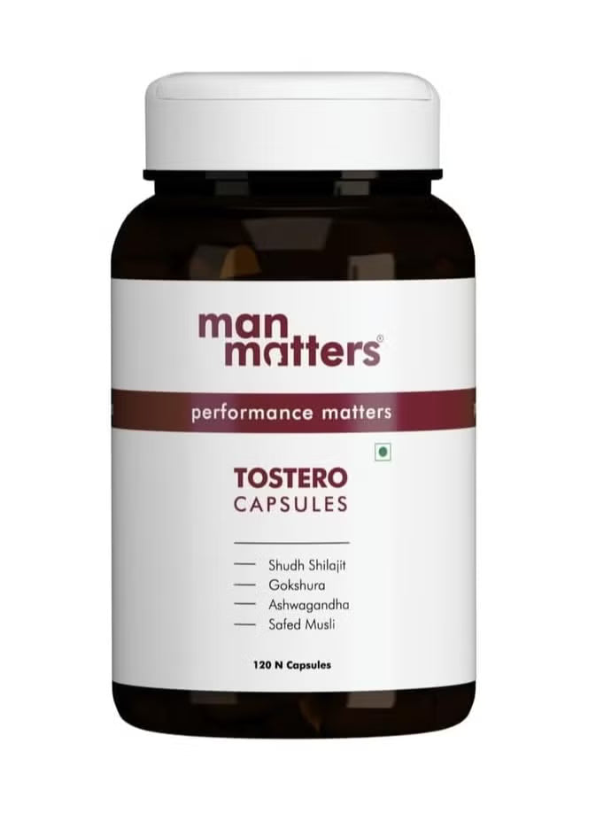 Man Matters Shilajit + Ashwagandha Capsules for Men