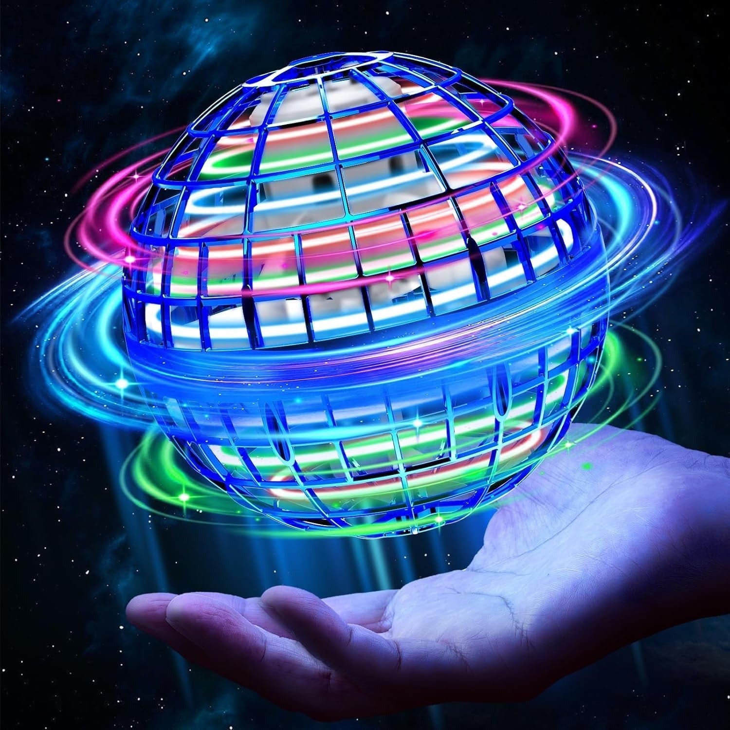 Flying Spinner Ball    | كرة الطيران الدوارة LED للأطفال والكبار ✨